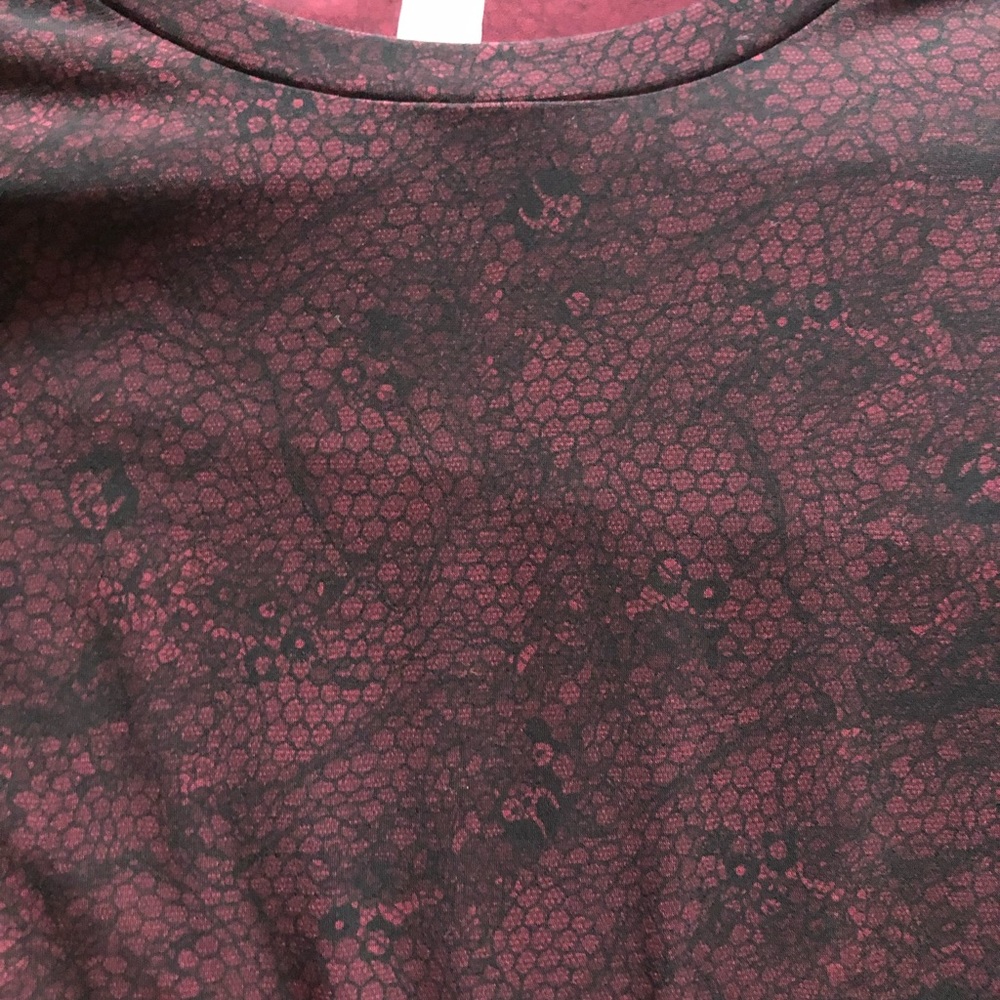 Michael Kors Long Sleeve Red Dress - Picture 4 of 5